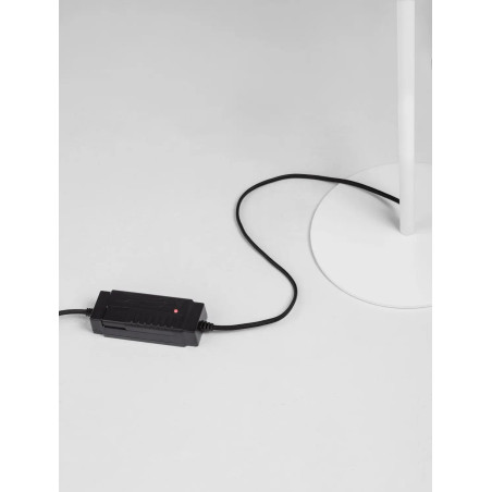 Lampa podłogowa modern ze ściemniaczem Roggio 147cm LED 3000K biała