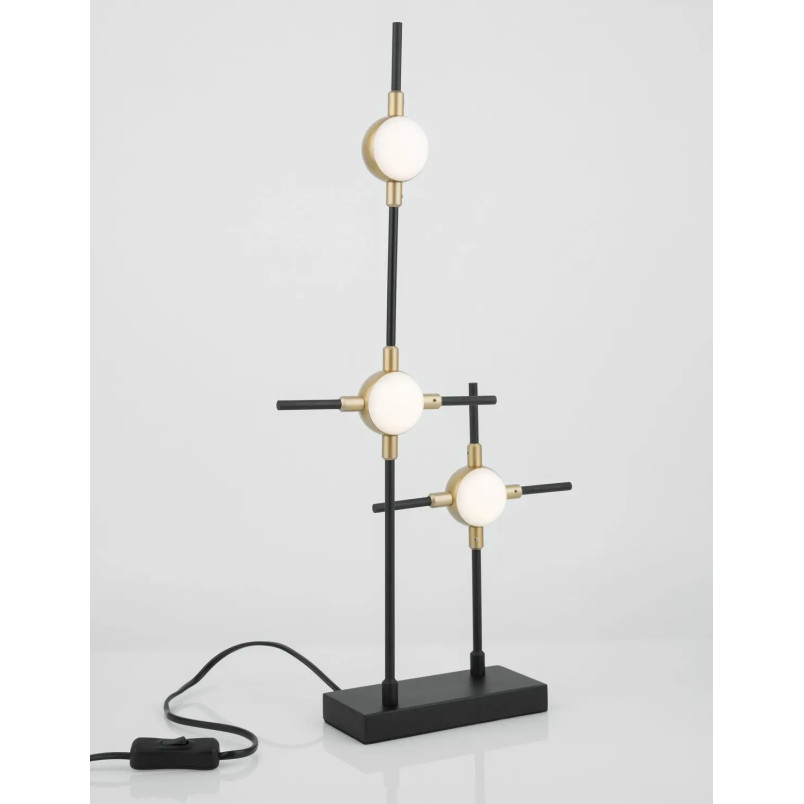 Lampa stołowa designerska Matter LED 3000K 52cm czarny