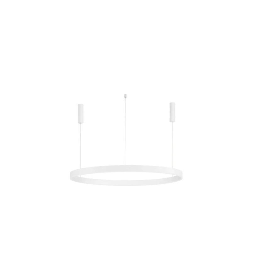 Lampa wisząca okrągła ring - ściemniacz triac Lupia 120cm LED 3000K biała