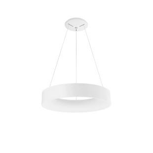 Lampa wisząca okrągła - ring Surdo 60cm LED 4000K biała