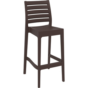 Krzesło barowe Siesta Ares - Brązowe, 75cm - Kup Teraz!