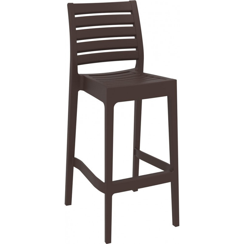 Krzesło barowe Siesta Ares - Brązowe, 75cm - Kup Teraz!