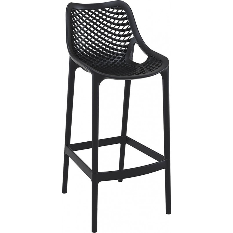 Krzesło barowe Air Bar czarne Siesta | Nowoczesny design