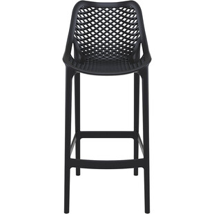 Krzesło barowe Air Bar czarne Siesta | Nowoczesny design