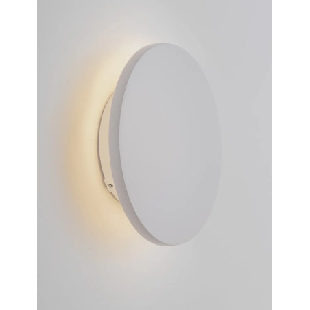 Kinkiet zewnętrzny okrągły Jonico 13,5cm LED 3000K IP65 biały