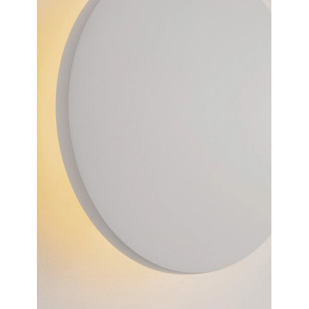 Kinkiet zewnętrzny okrągły Jonico 13,5cm LED 3000K IP65 biały