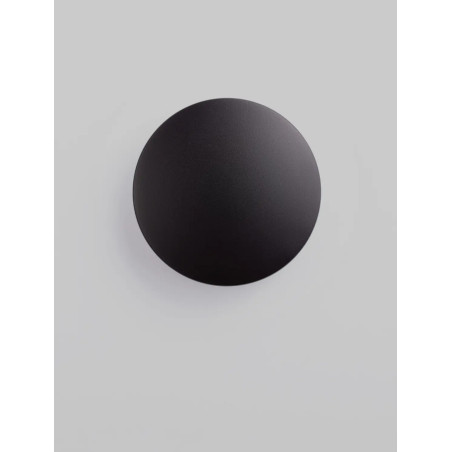 Kinkiet zewnętrzny okrągły Jonico 13,5cm LED 3000K IP65 czarny