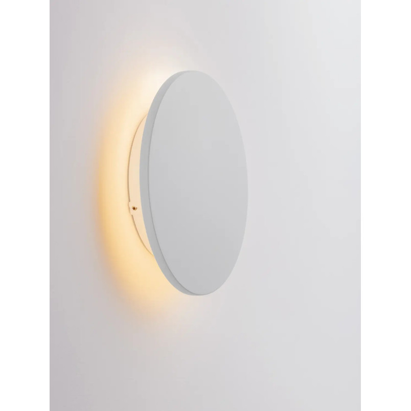 Kinkiet zewnętrzny okrągły Jonico 18cm LED 3000K IP65 biały