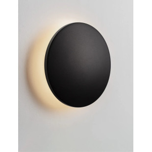 Kinkiet zewnętrzny okrągły Jonico 18cm LED 3000K IP65 czarny