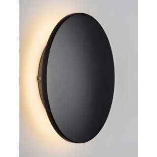 Kinkiet zewnętrzny okrągły Jonico 18cm LED 3000K IP65 czarny
