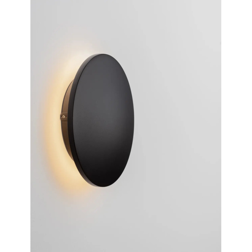 Kinkiet zewnętrzny okrągły Jonico 18cm LED 3000K IP65 czarny