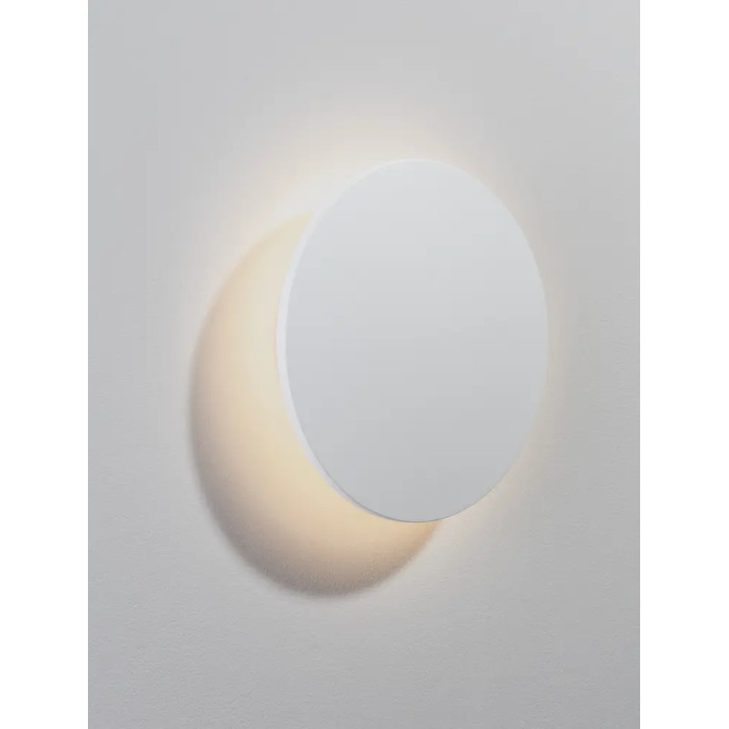 Kinkiet zewnętrzny okrągły Jonico 24cm LED 3000K IP65 biały