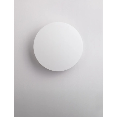 Kinkiet zewnętrzny okrągły Jonico 24cm LED 3000K IP65 biały