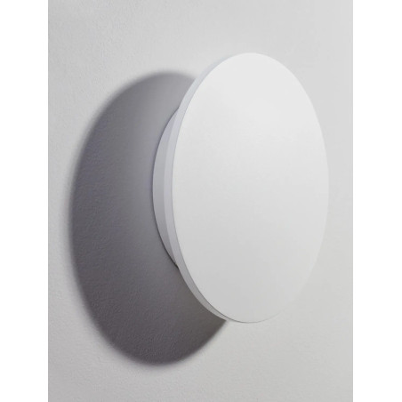 Kinkiet zewnętrzny okrągły Jonico 24cm LED 3000K IP65 biały