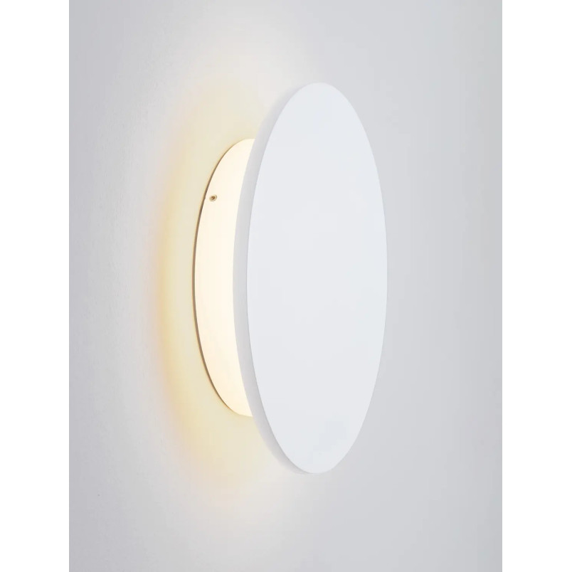 Kinkiet zewnętrzny okrągły Jonico 24cm LED 3000K IP65 biały