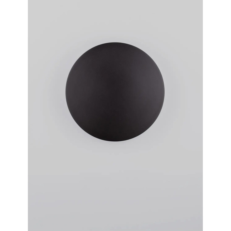 Kinkiet zewnętrzny okrągły Jonico 24cm LED 3000K IP65 czarny