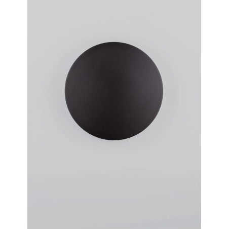 Kinkiet zewnętrzny okrągły Jonico 24cm LED 3000K IP65 czarny