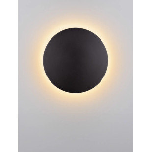 Kinkiet zewnętrzny okrągły Jonico 24cm LED 3000K IP65 czarny