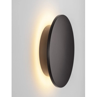 Kinkiet zewnętrzny okrągły Jonico 24cm LED 3000K IP65 czarny