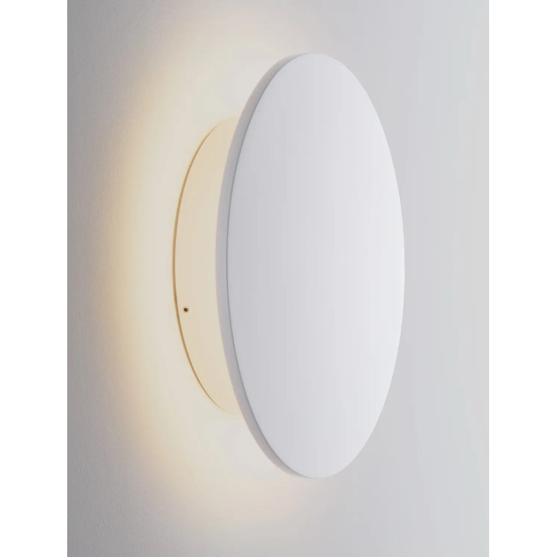 Kinkiet zewnętrzny okrągły Jonico 30cm LED 3000K IP65 biały