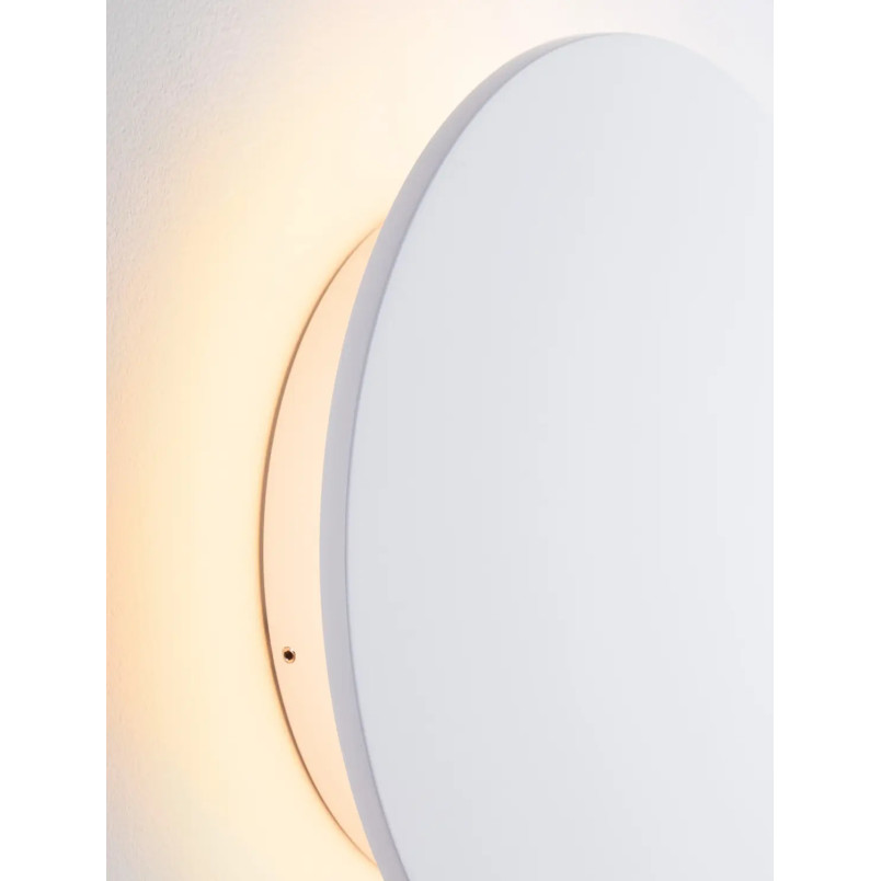 Kinkiet zewnętrzny okrągły Jonico 30cm LED 3000K IP65 biały