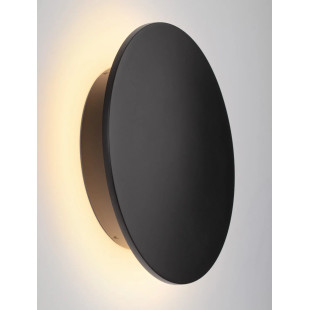Kinkiet zewnętrzny okrągły Jonico 30cm LED 3000K IP65 czarny