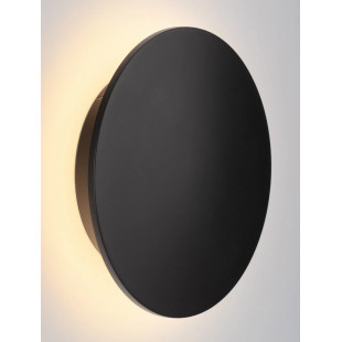 Kinkiet zewnętrzny okrągły Jonico 30cm LED 3000K IP65 czarny
