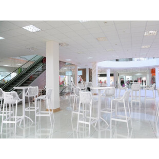 Krzesło barowe Air Bar białe Siesta | Komfort i styl