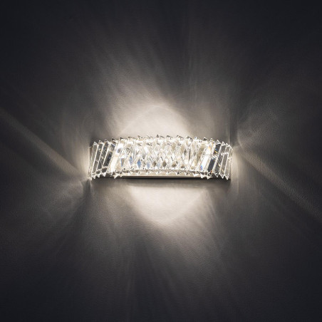 Kinkiet kryształowy Luxora 38,5cm LED 3000K Nowodvorski