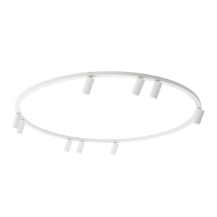 Plafon okrągły z reflektorkami Fourty Round IX 116cm biały Nowodvorski