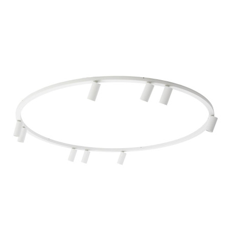 Plafon okrągły z reflektorkami Fourty Round IX 116cm biały Nowodvorski