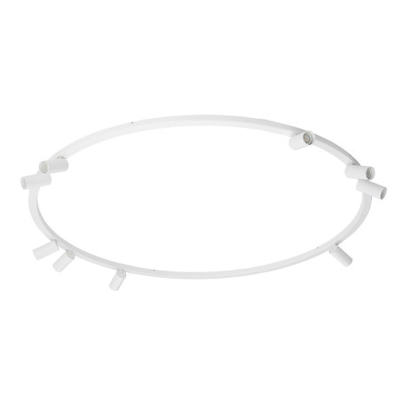 Plafon okrągły z reflektorkami Fourty Round IX 116cm biały Nowodvorski