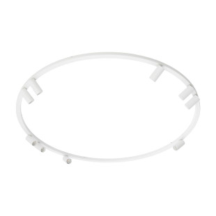 Plafon okrągły z reflektorkami Fourty Round IX 116cm biały Nowodvorski