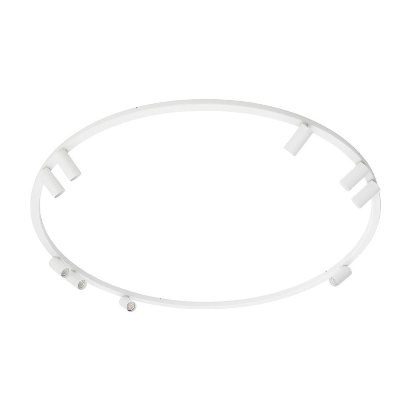Plafon okrągły z reflektorkami Fourty Round IX 116cm biały Nowodvorski
