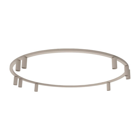 Plafon okrągły z reflektorkami Fourty Round IX 116cm beżowy Nowodvorski