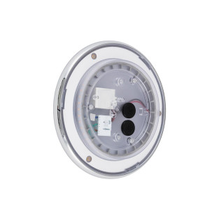 Kinkiet zewnętrzny okrągły Astra 21cm LED IP65 chrom lustrzany Nowodvorski