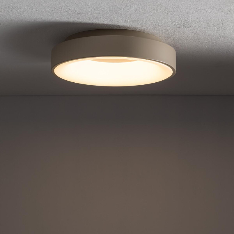 Plafon okrągły modern Nikki 38cm LED 32W 3000K beżowy Nowodvorski