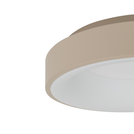 Plafon okrągły modern Nikki 38cm LED 32W 3000K beżowy Nowodvorski