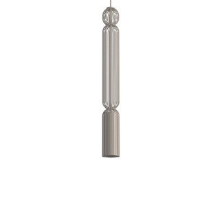 Lampa wisząca druciana tuba dekoracyjna Singles A 6,5cm beż Nowodvorski