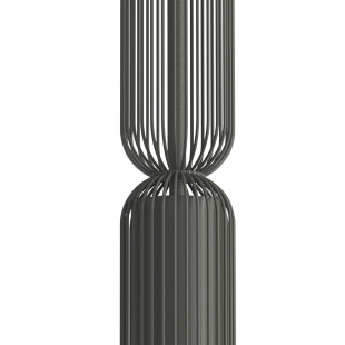 Lampa wisząca druciana tuba dekoracyjna Singles A 6,5cm grafit Nowodvorski