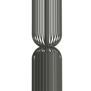 Lampa wisząca druciana tuba dekoracyjna Singles B 6,5cm grafit Nowodvorski