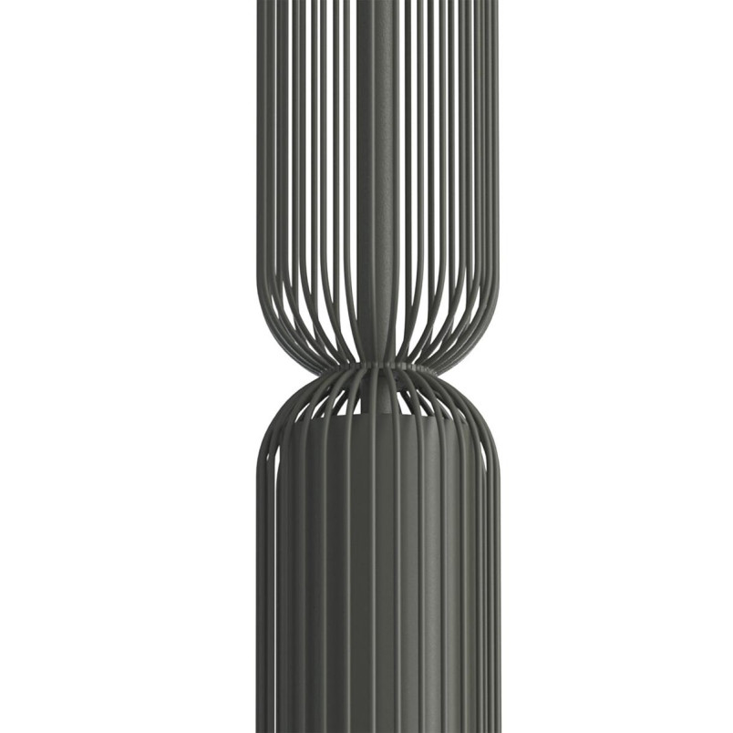 Lampa wisząca druciana tuba dekoracyjna Singles B 6,5cm grafit Nowodvorski