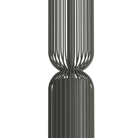 Lampa wisząca druciana tuba dekoracyjna Singles B 6,5cm grafit Nowodvorski