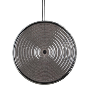Lampa wisząca szklana dyskowa Aura 34,5cm LED 3000K dymiona Nowodvorski