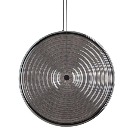Lampa wisząca szklana dyskowa Aura 34,5cm LED 3000K dymiona Nowodvorski