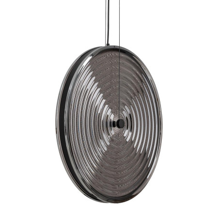 Lampa wisząca szklana dyskowa Aura 34,5cm LED 3000K dymiona Nowodvorski