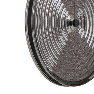 Lampa wisząca szklana dyskowa Aura 34,5cm LED 3000K dymiona Nowodvorski