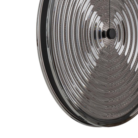 Lampa wisząca szklana dyskowa Aura 34,5cm LED 3000K dymiona Nowodvorski