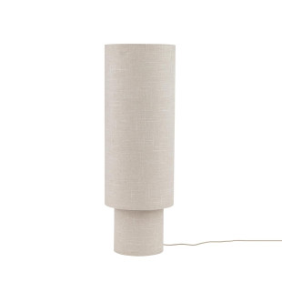 Lampa podłogowa tuba z abażurem Santana 106cm kremowa Nowodvorski