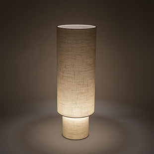 Lampa podłogowa tuba z abażurem Santana 106cm kremowa Nowodvorski